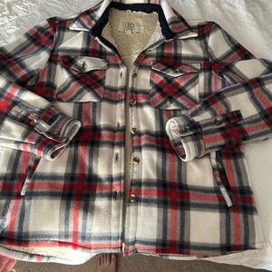 Flannel Sherpa Jacket